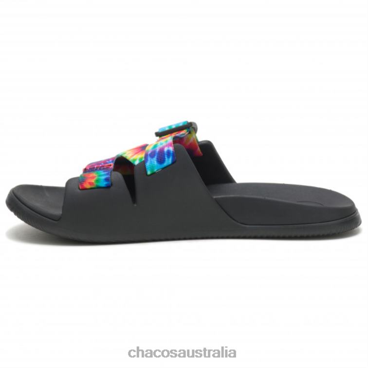 Chacos Active Blue Chillos Slide-Sandals Chaco HP26H501 Unisex