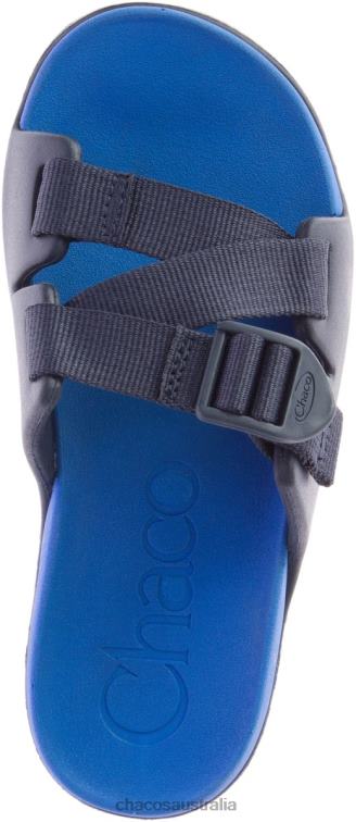 Big Kid\'s Chillos Slide Chacos Active Blue Chaco HP26H242 Kids Active Blue