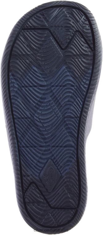 Big Kid\'s Chillos Slide Chacos Active Blue Chaco HP26H242 Kids Active Blue