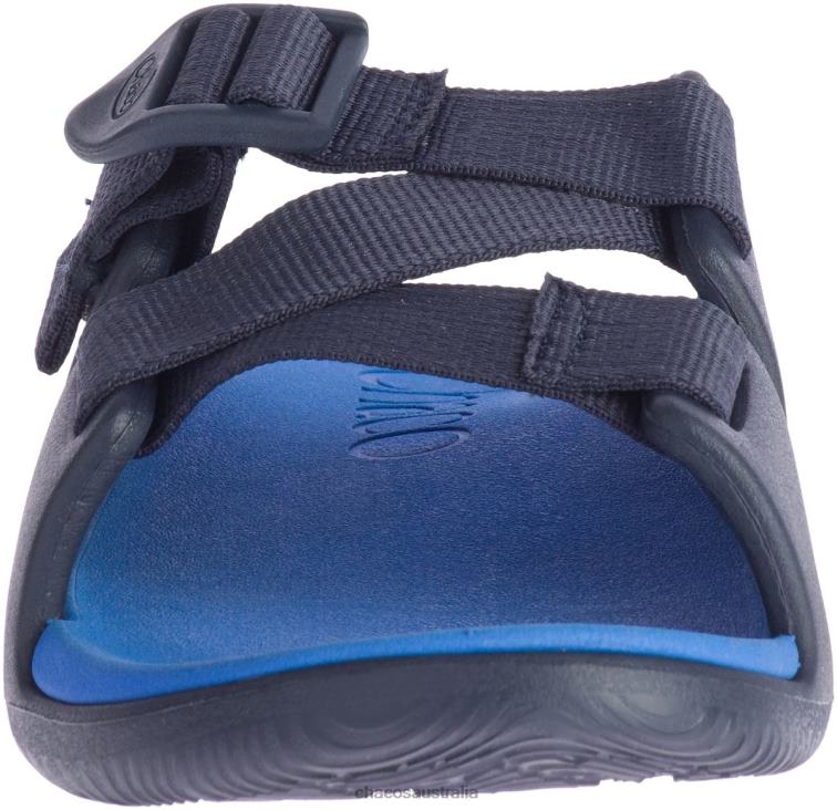Big Kid\'s Chillos Slide Chacos Active Blue Chaco HP26H242 Kids Active Blue