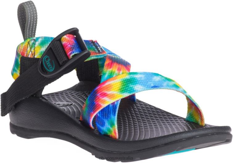 Big Kid\'s Chillos Sport Tie Dye Chacos Chaco HP26H225 Kids Tie Dye