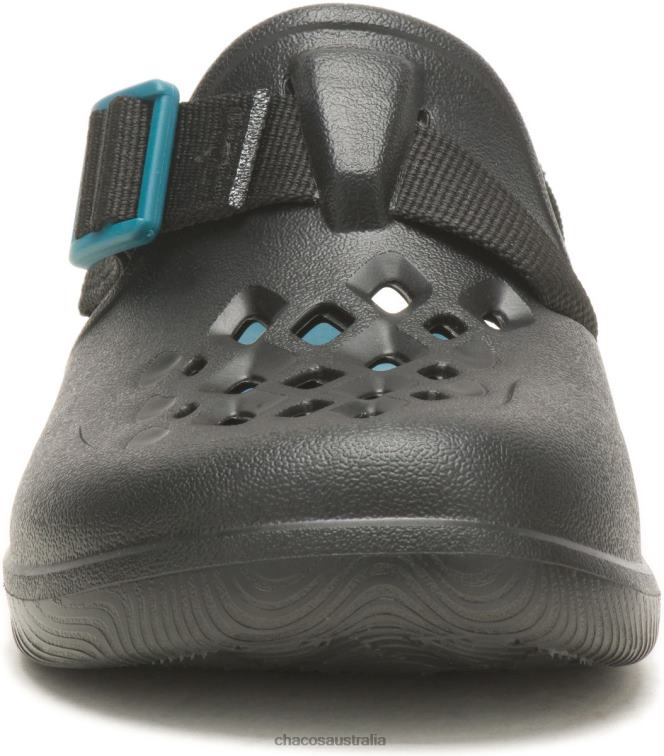 Black Big Kid\'s Z/1 Ecotread Sandal Chacos Chaco HP26H229 Kids Black