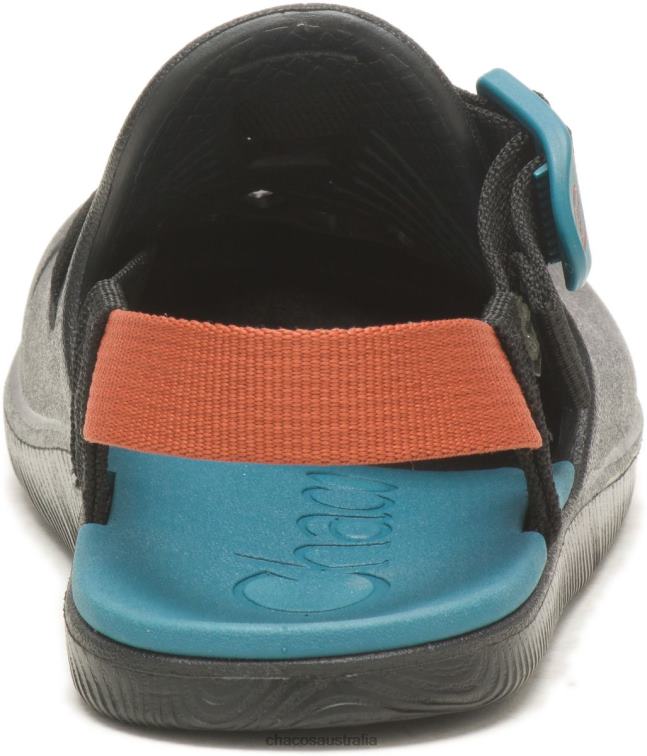 Black Big Kid\'s Z/1 Ecotread Sandal Chacos Chaco HP26H229 Kids Black