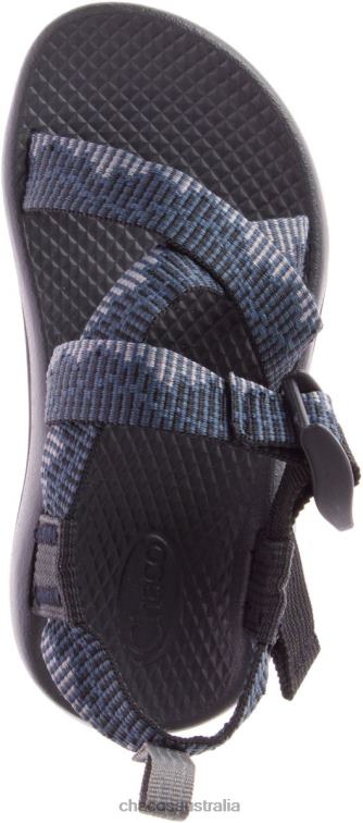 Chacos Amp Navy Little Kid\'s ZX/1 Ecotread Sandal Chaco HP26H232 Kids Amp Navy