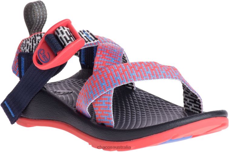 Chacos Big Kid\'s Chillos Sport Penny Coral Chaco HP26H212 Kids Penny Coral
