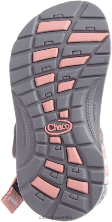 Chacos Burlap Heather Little Kid\'s ZX/1 Ecotread Chaco HP26H249 Kids Burlap Heather