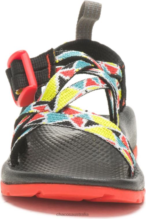 Chacos Crust Multi Little Kid\'s ZX/1 Ecotread Chaco HP26H248 Kids Crust Multi