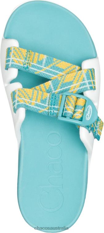 Court Porcelain Chacos Big Kid\'s Ramble Fluff Chaco HP26H223 Kids Court Porcelain