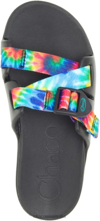 Dark Tie Dye Big Kid\'s Z/1 Ecotread Sandal Chacos Chaco HP26H213 Kids Dark Tie Dye
