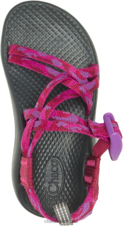 Sweeping Fuchsia Little Kid\'s Z/1 Ecotread Sandal Chacos Chaco HP26H245 Kids Sweeping Fuchsia