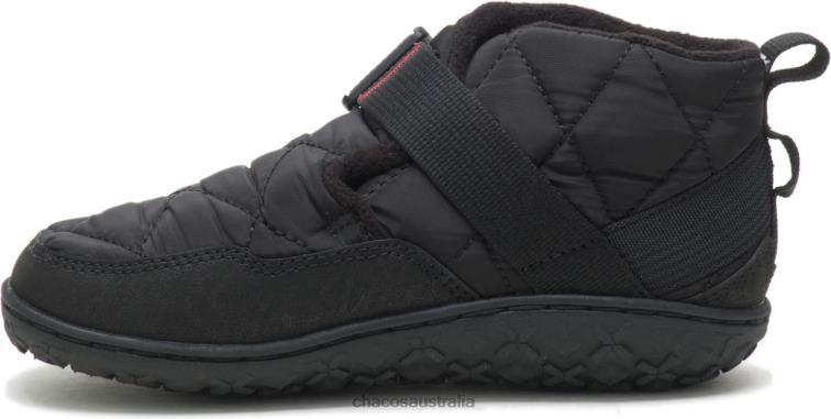 Chacos Black Little Kid\'s ZX/1 Ecotread Sandal Chaco HP26H227 Kids Black