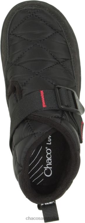 Chacos Black Little Kid\'s ZX/1 Ecotread Sandal Chaco HP26H227 Kids Black