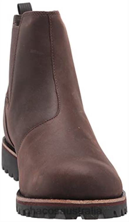 Dark Brown Chacos Men\'s Fields Chelsea Waterproof Boot Chaco HP26H373 Men Dark Brown