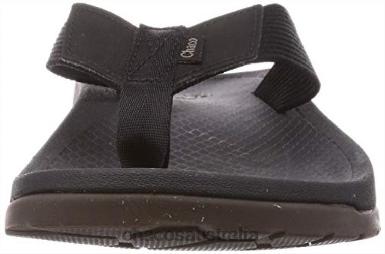 Black Chacos Men\'s Lowdown Flip Flop Chaco HP26H294 Men Black
