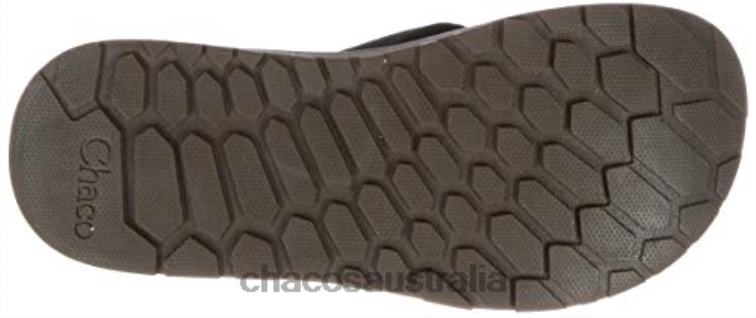 Black Chacos Men\'s Lowdown Flip Flop Chaco HP26H294 Men Black