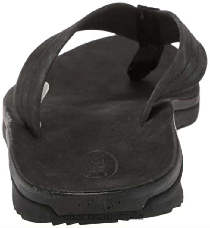 Men\'s Classic Leather Flip-Flop Black Chacos Chaco HP26H399 Men