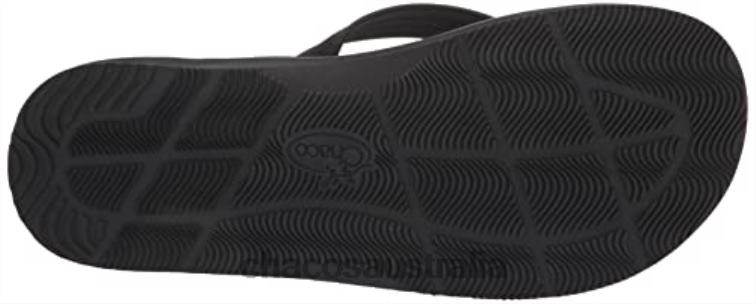 Men\'s Classic Leather Flip-Flop Black Chacos Chaco HP26H399 Men