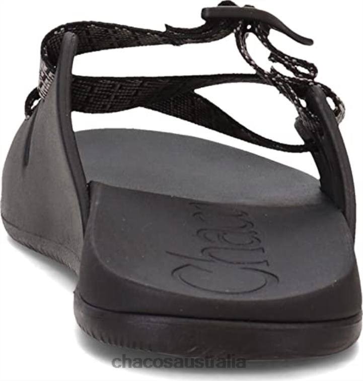 Chacos Fret Black Men\'s Chillos Slide Sandal Chaco HP26H291 Men Fret Black