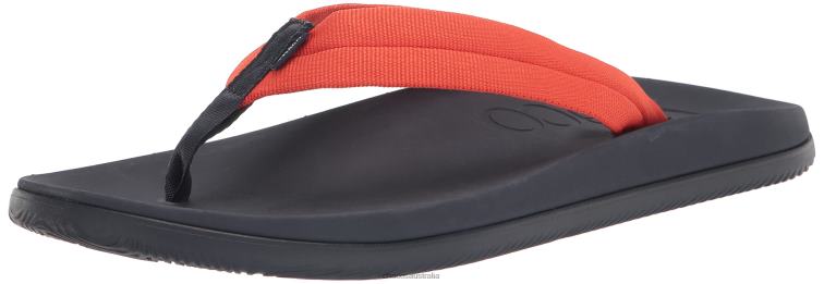 Chacos Men's Chillos Flip Sandal Tube Spicy Orange Chaco HP26H316 Men Tube Spicy Orange