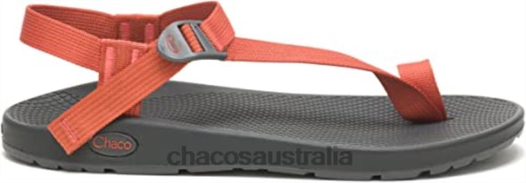 Chacos Orange Rust Men\'s Bodhi Sandal Chaco HP26H344 Men Orange Rust