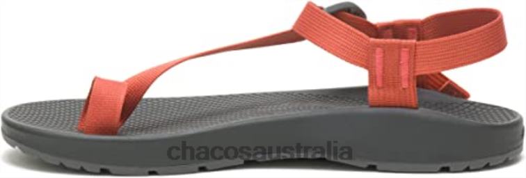 Chacos Orange Rust Men\'s Bodhi Sandal Chaco HP26H344 Men Orange Rust