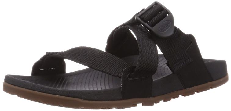 Men's Chillos Slide Sandal Chacos Black Chaco HP26H306 Men Black