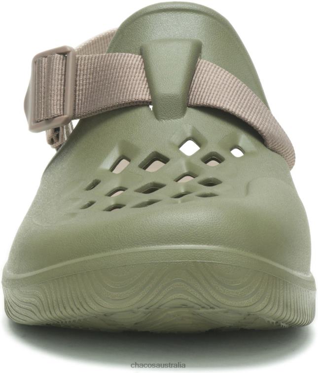 Moss Chacos Men\'s Chillos Clog Chaco HP26H158 Men Moss