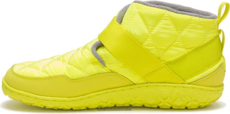 Chacos Men\'s Paonia Clog Hi-Viz Green Chaco HP26H156 Men Hi-Viz Green