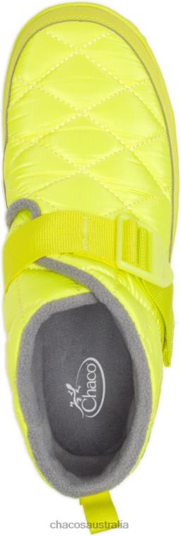 Chacos Men\'s Paonia Clog Hi-Viz Green Chaco HP26H156 Men Hi-Viz Green