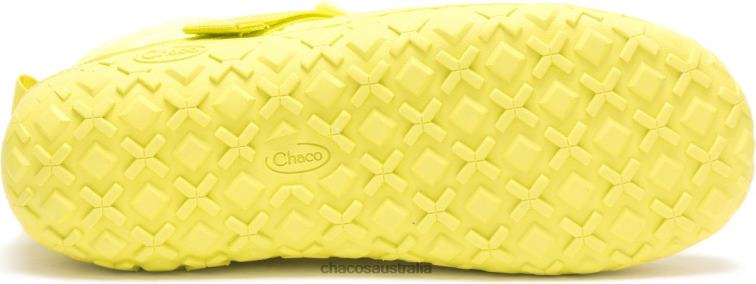 Chacos Men\'s Paonia Clog Hi-Viz Green Chaco HP26H156 Men Hi-Viz Green