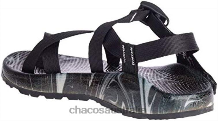 Ascend Black Print Chacos Men\'s Z2 Cloud Chaco HP26H459 Men