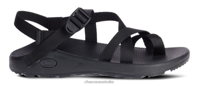 Chacos Men's Mega Z/Cloud Solid Black Chaco HP26H188 Men Solid Black