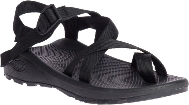Chacos Men\'s Mega Z/Cloud Solid Black Chaco HP26H188 Men Solid Black