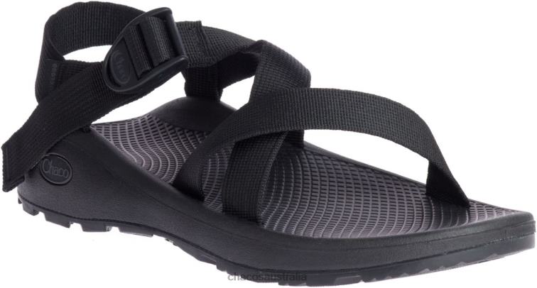 Chacos Solid Black Men\'s Z/1 Classic Wide Width Chaco HP26H179 Men Solid Black