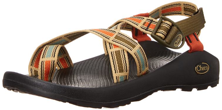 Check Taos Taupe Chacos Men's Z2 Classic Sandal Chaco HP26H262 Men Check Taos Taupe