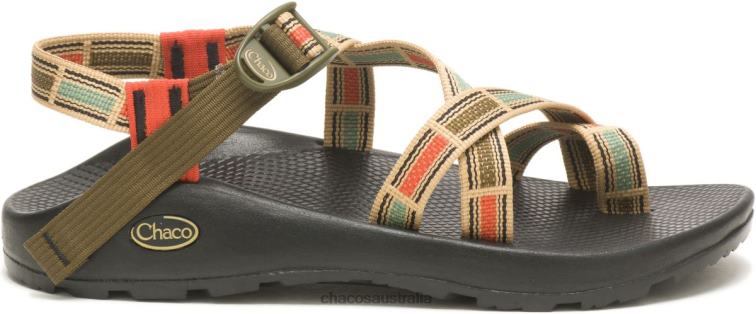Men's Banded Z/Cloud Check Taos Taupe Chacos Chaco HP26H167 Men Check Taos Taupe