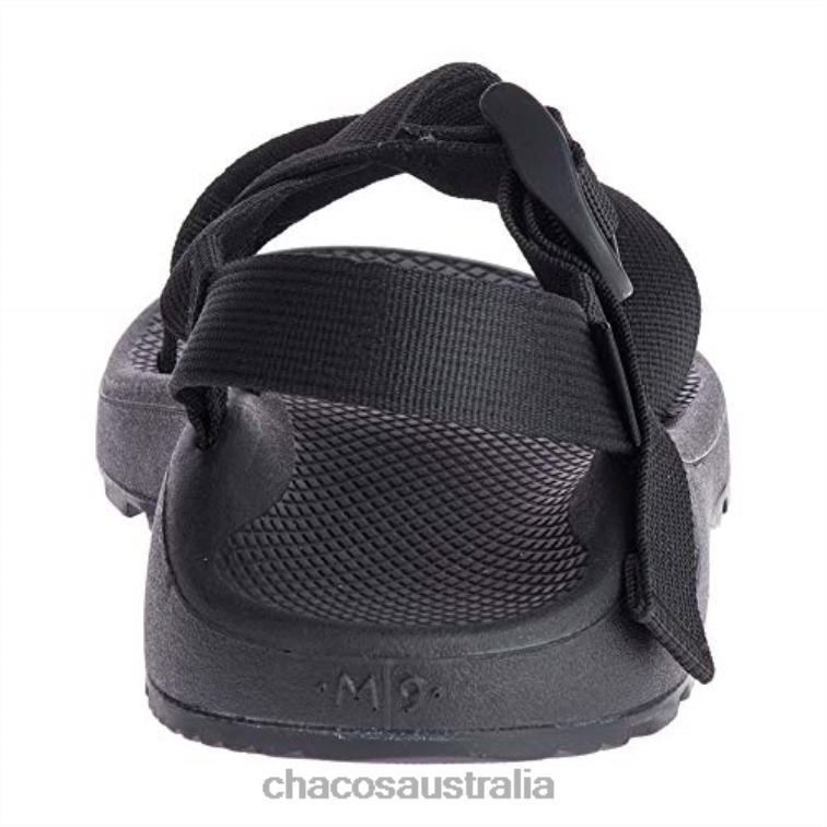 Men\'s Mega Z Cloud Sport Sandal Chacos Solid Black Chaco HP26H288 Men Solid Black
