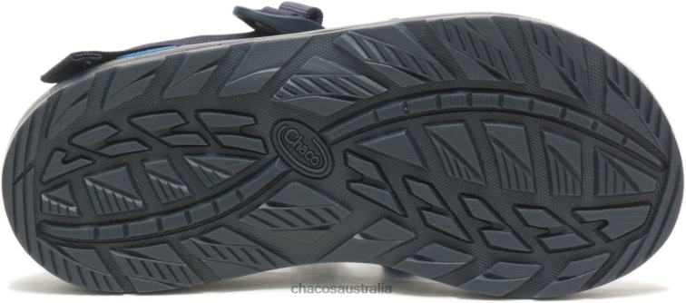 Men\'s Z/Cloud Wide Width Chacos Aerial Blue Chaco HP26H189 Men Aerial Blue