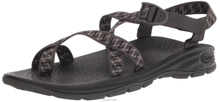 Men's Zvolv 2 Sandal Chacos Enfold Gray Chaco HP26H256 Men Enfold Gray