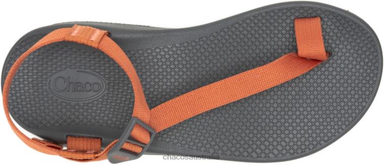 Orange Rust Chacos Men\'s Ramble Puff Chaco HP26H142 Men Orange Rust