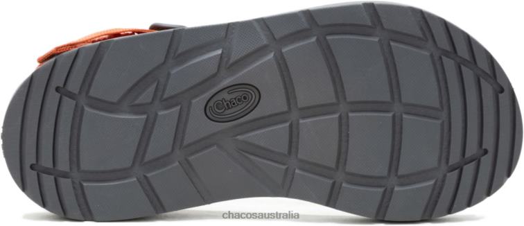 Orange Rust Chacos Men\'s Ramble Puff Chaco HP26H142 Men Orange Rust