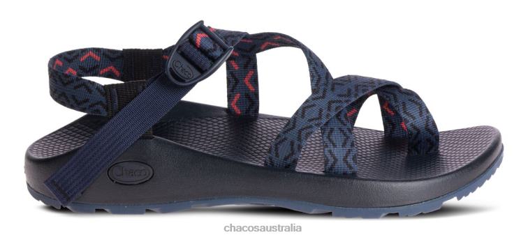 Stepped Navy Chacos Men's Z/1 Classic Wide Width Chaco HP26H174 Men Stepped Navy