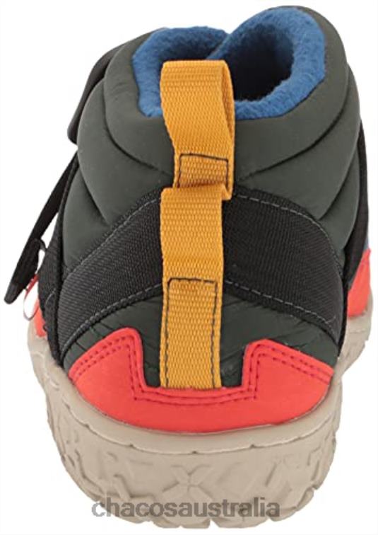 Blocked Forest Green Chacos Women\'s Ramble Puff Linear Snow Boot Chaco HP26H255 Women Blocked Forest Green