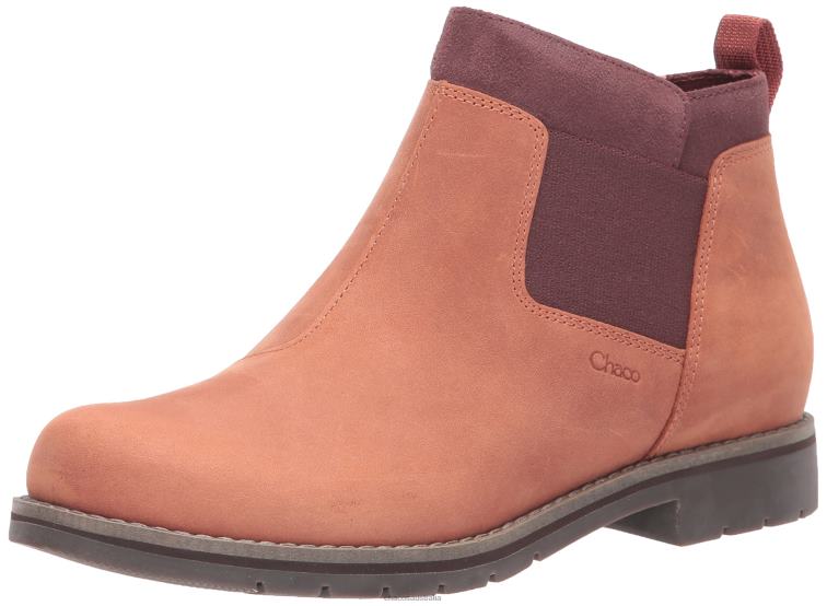 Mahogany Chacos Women's Cataluna Explorer Chelsea Boot Chaco HP26H366 Women Mahogany