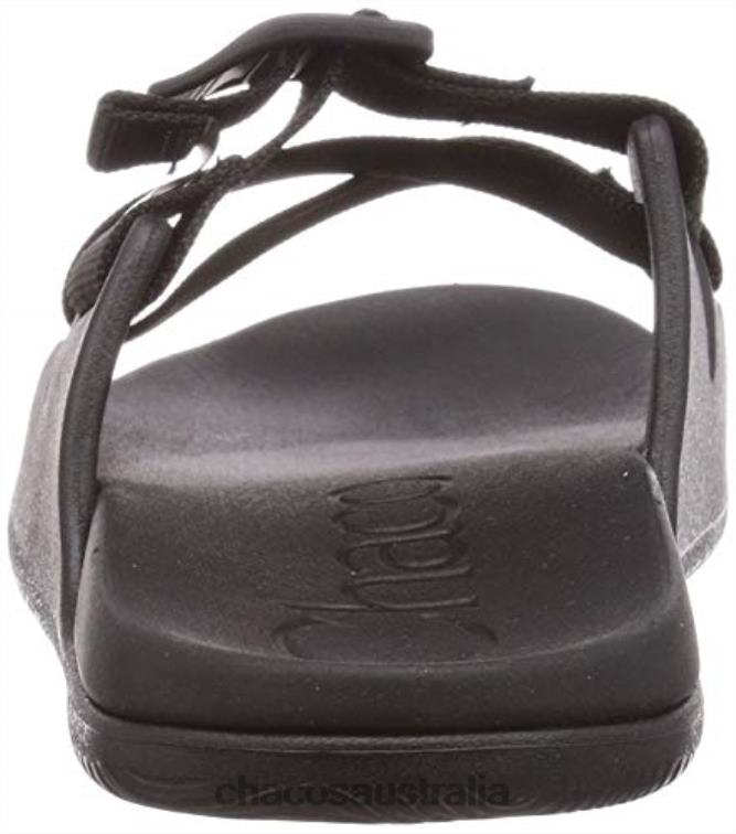 Black Chacos Women\'s Chillos Slide Sandal Chaco HP26H287 Women Black