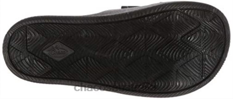 Black Chacos Women\'s Chillos Slide Sandal Chaco HP26H287 Women Black
