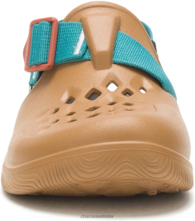 Retro Camel Brown Women\'s Chillos Clog Chacos Chaco HP26H21 Women Retro Camel Brown