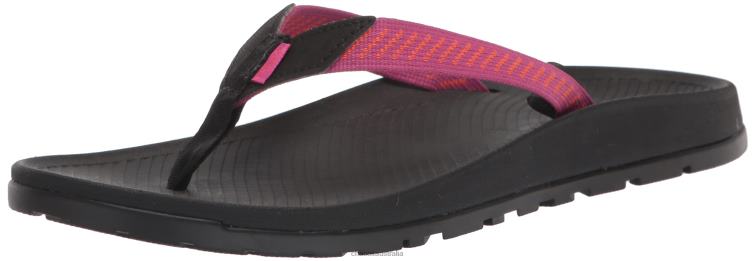 Score Fuchsia Chacos Women's Lowdown Flip Sandal Chaco HP26H342 Women Score Fuchsia