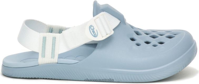 Women's Chillos Clog Chacos Blue Fog Chaco HP26H45 Women Blue Fog