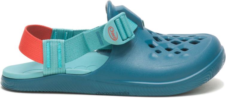 Women's Chillos Clog Ocean Blue Chacos Chaco HP26H42 Women Ocean Blue